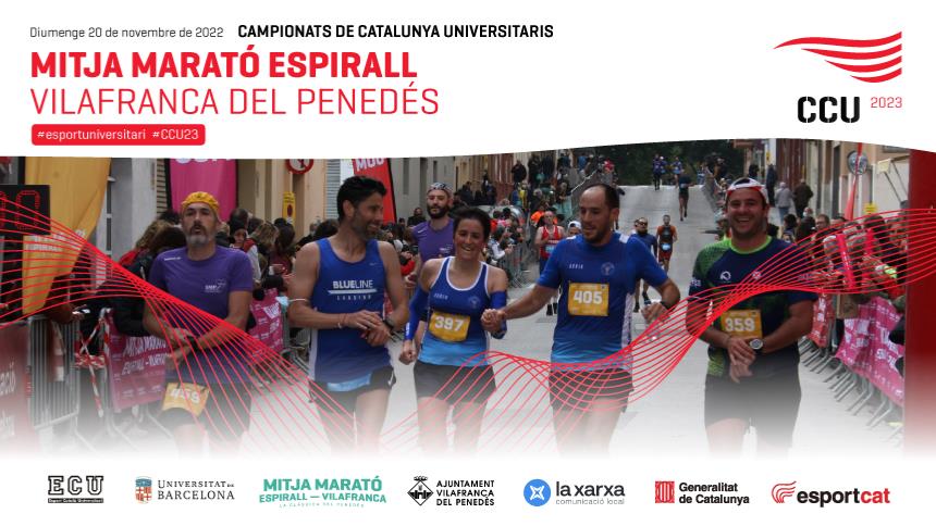 Obertes les inscripcions per a la Mitja Marató de Vilafranca del Penedès 2022 I CCU23